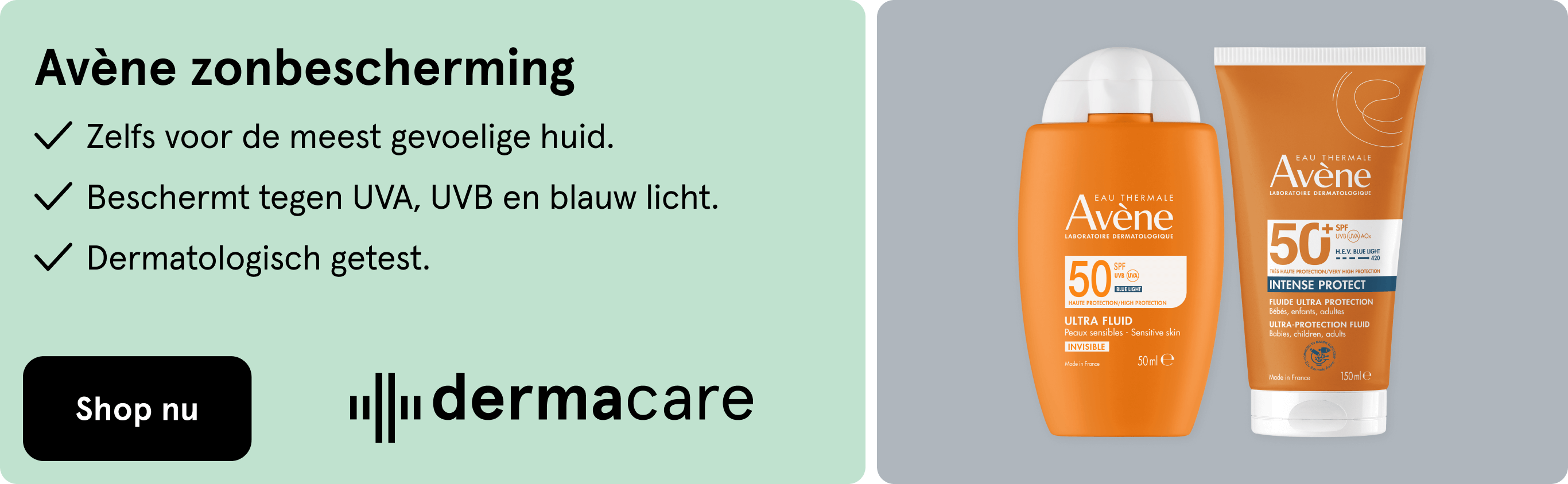 Avene zonbescherming